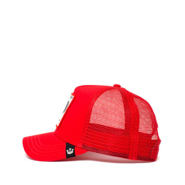 "gorra en color rojo"
