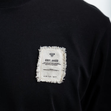 Camiseta ArtDist Unusual Negra Regular Fit
