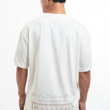 Camiseta ArtDist Column Ivory Semioversized Fit