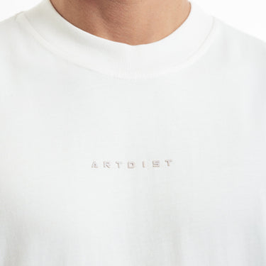 Camiseta ArtDist Column Ivory Semioversized Fit