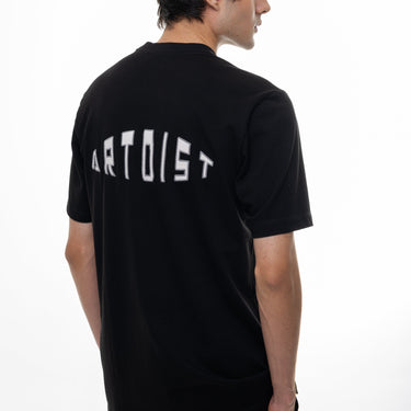 Camiseta ArtDist Ink Negra Regular Fit
