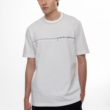 Camiseta ArtDist Stroke Ivory Regular Fit