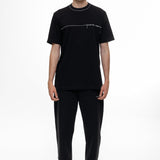 Camiseta ArtDist Stroke Negra Regular Fit