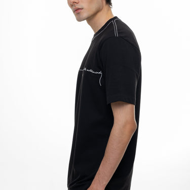 Camiseta ArtDist Stroke Negra Regular Fit