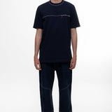 Camiseta ArtDist Stroke Azul Navy Regular Fit