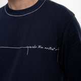 Camiseta ArtDist Stroke Azul Navy Regular Fit