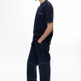 Camiseta ArtDist Stroke Azul Navy Regular Fit