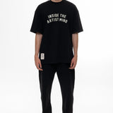 Camiseta ArtDist Mind Negra Semioversized Fit