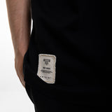 Camiseta ArtDist Mind Negra Semioversized Fit