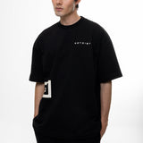 Camiseta ArtDist Apex Negra Semioversized Fit