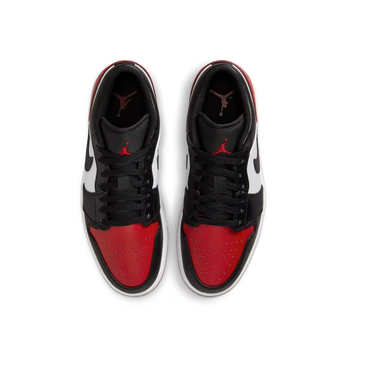 TENIS NIKE AIR JORDAN 1 LOW NEGRO/ROJO