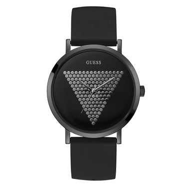 Reloj Guess Phoenix W1161G2 Silicona Negro