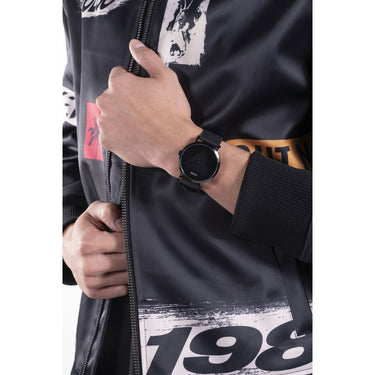 Reloj Guess Phoenix W1161G2 Silicona Negro