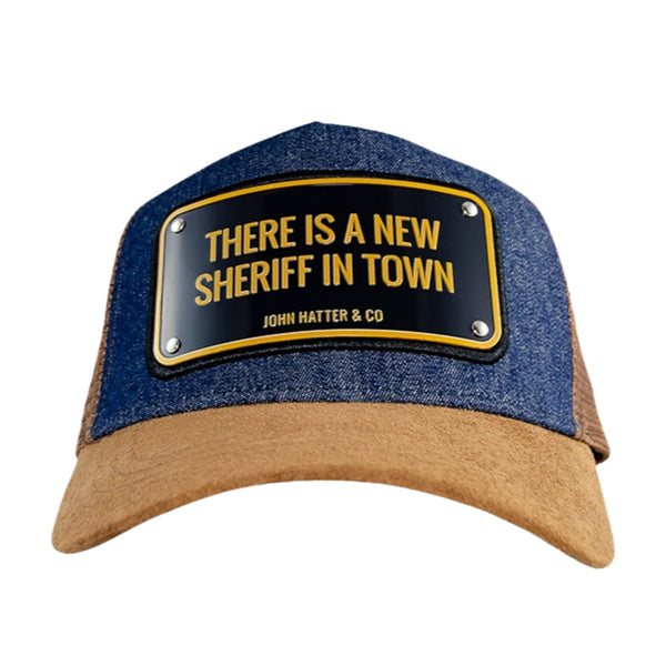 Gorra John Hatter There Is A New Sheriff In Town Placa Aluminio
