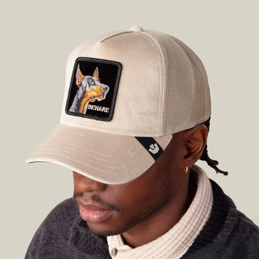 Gorra Goorin Bros Velour Doberman Biscuit