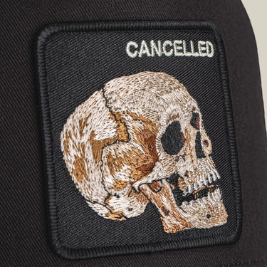 Gorra Goorin Bros The Cancelled Skull Negra
