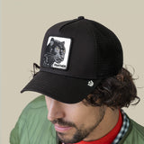 Gorra Goorin Bros Panther Trucker Negra