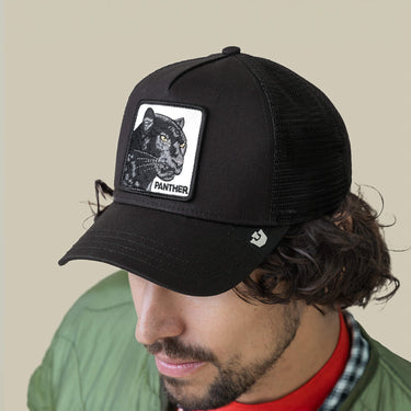 Gorra Goorin Bros Panther Trucker Negra
