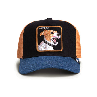 Gorra Goorin Bros Savage Dawg Denim Negro