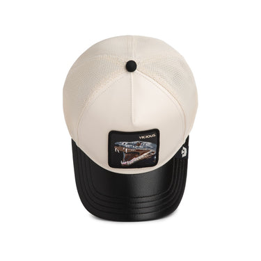 Gorra Goorin Bros Faux Leather Snake Negra