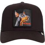 Gorra Goorin Bros Beware Doberman Negra