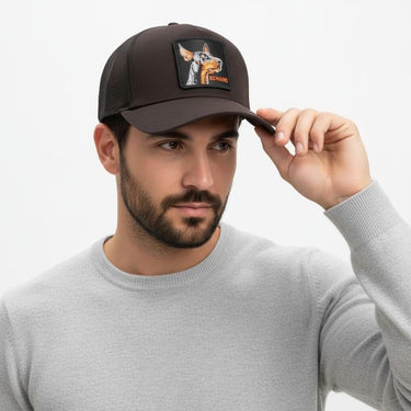 Gorra Goorin Bros Beware Doberman Negra