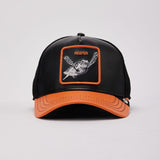 Gorra Goorin Bros Courtside Reefer Negra Naranja