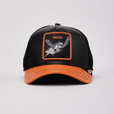 Gorra Goorin Bros Courtside Reefer Negra Naranja