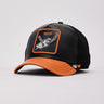 Gorra Goorin Bros Courtside Reefer Negra Naranja