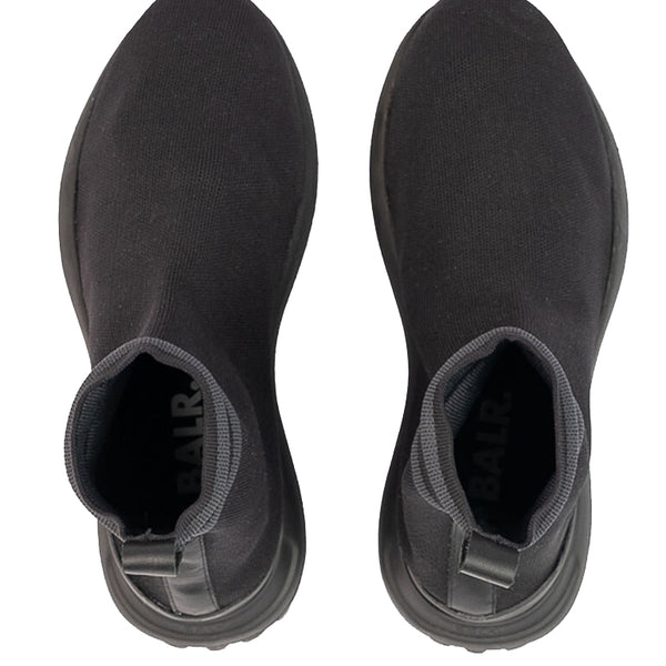 Zapatos BALR. X6 Logo Sock Sneaker Jet Black