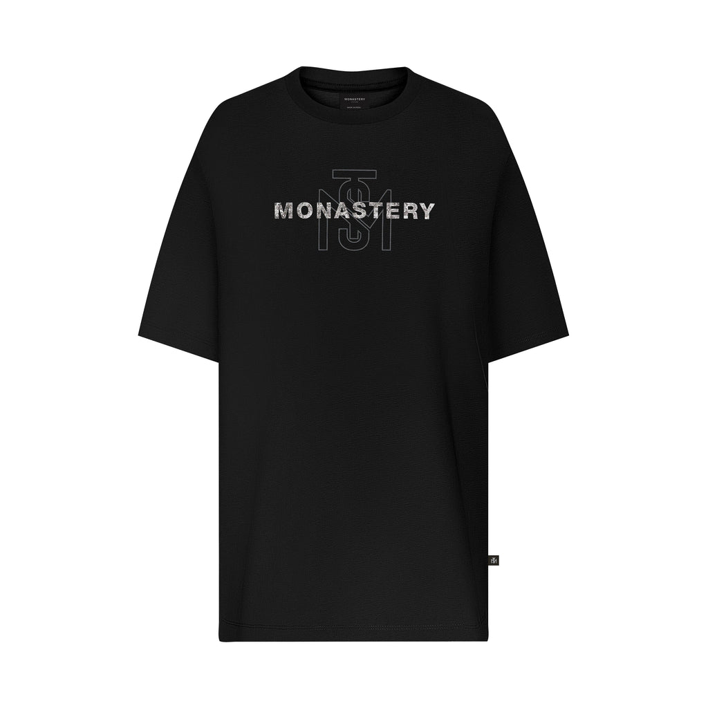 Camiseta Oversize Monastery Logan Negra