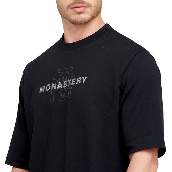 Camiseta Oversize Monastery Logan Negra