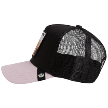 Gorra Goorin Bros The Pit Bull Dog Negra Rosada
