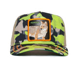 Gorra Goorin Bros Hunter Camuflada Verde Lima