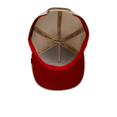Gorra Goorin Bros Bad Boy Cuero Roja