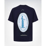 Camiseta ArtDist Balanza Azul Oversize Fit