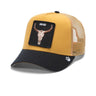 Gorra Goorin Bros Dead Calavera Mostaza