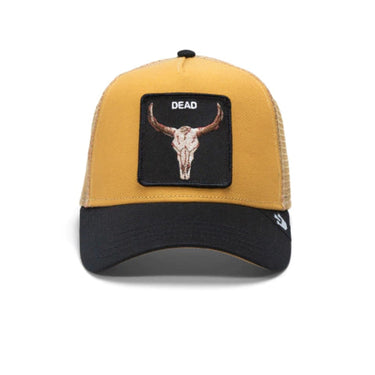 Gorra Goorin Bros Dead Calavera Mostaza