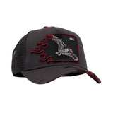 Gorra Goorin Bros Hell Flames Negra