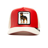 Gorra Goorin Bros Bad Boy Cuero Roja