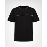 Camiseta ArtDist Stroke Negra Regular Fit