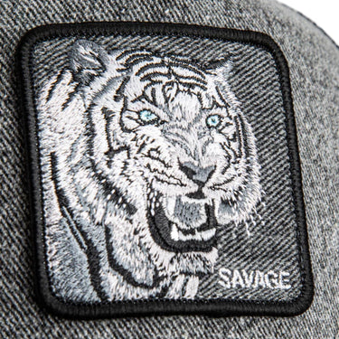 Gorra Goorin Bros Tiger Denim Savage Azul