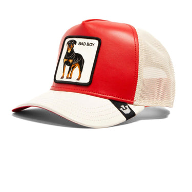 Gorra Goorin Bros Bad Boy Cuero Roja