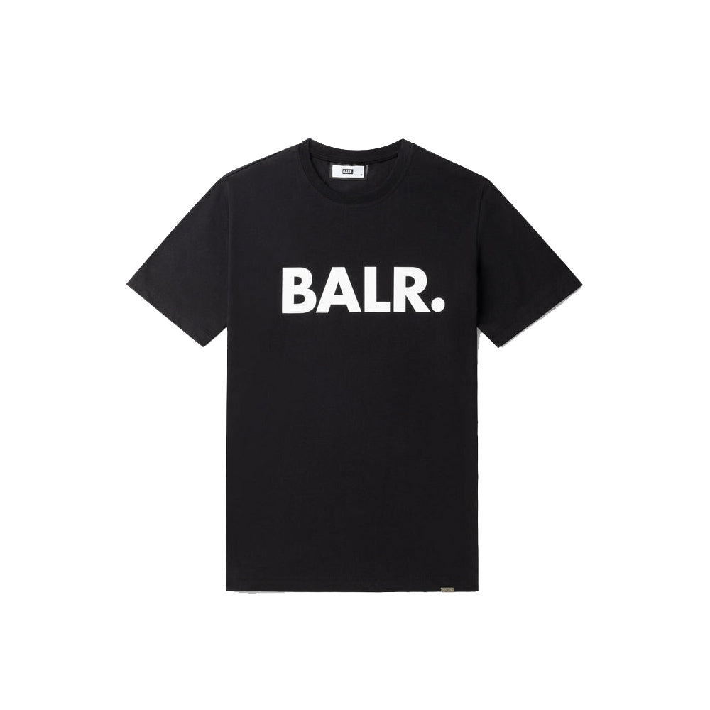 Camiseta BALR. Brand Straight T-Shirt Jet Black