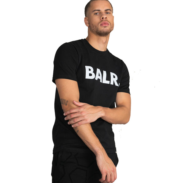 Camiseta BALR. Brand Straight T-Shirt Jet Black
