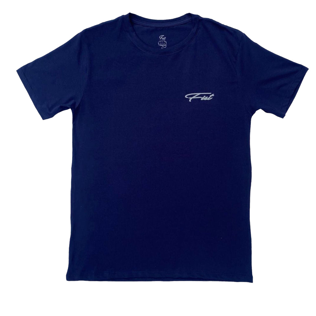 Camiseta Fist Basic Signature One Azul Oscuro